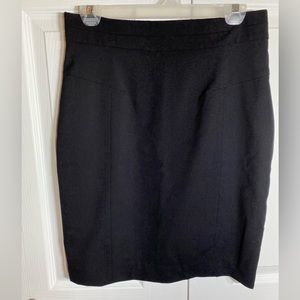 H&M black pencil skirt